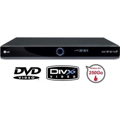 LG RHT498H Lecteur DVD Enregistreur 250Go - Publicité LG RHT498H Lecteur DVD Enregistreur 250Go - Publicité