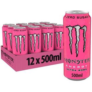 Boissons énergisantes sans sucre Monster Energy - Monster Energy Ultra Zero Sugar - Rosá Pack de 12 - Publicité Boissons énergisantes sans sucre Monster Energy - Monster Energy Ultra Zero Sugar - Rosá Pack de 12 - Publicité
