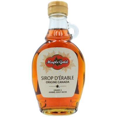 Maple Gold - Sirop dérable - Flacon 250g - Publicité Maple Gold - Sirop dérable - Flacon 250g - Publicité