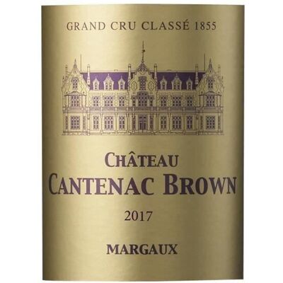 Magnum Château Cantenac Brown 2017 Margaux - Vin rouge de Bordeaux - Publicité Magnum Château Cantenac Brown 2017 Margaux - Vin rouge de Bordeaux - Publicité