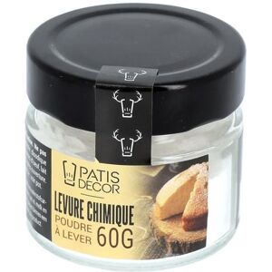 PATISDECOR CAKE DECORATION Levure chimique - poudre à lever 60 g - Publicité PATISDECOR CAKE DECORATION Levure chimique - poudre à lever 60 g - Publicité