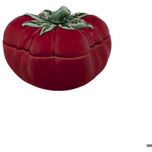 BORDALLO PINHEIRO Grand conteneur Tomate - Publicité BORDALLO PINHEIRO Grand conteneur Tomate - Publicité