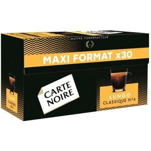 CARTE NOIRE - LOT DE 4 - CARTE NOIRE - Café Lungo Classique N°6... Publicité CARTE NOIRE - LOT DE 4 - CARTE NOIRE - Café Lungo Classique N°6... Publicité