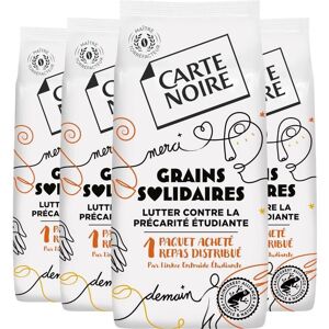 Café en Grains - Carte Noire - Grains Solidaires - Intensité 7 - 100% Arabica - 2Kg - Publicité Café en Grains - Carte Noire - Grains Solidaires - Intensité 7 - 100% Arabica - 2Kg - Publicité