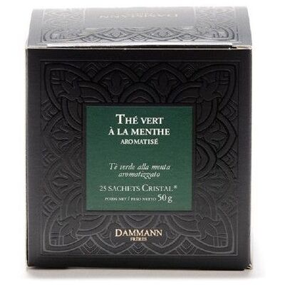 Dammann Frères - Thé vert à la menthe - Tea - Publicité Dammann Frères - Thé vert à la menthe - Tea - Publicité