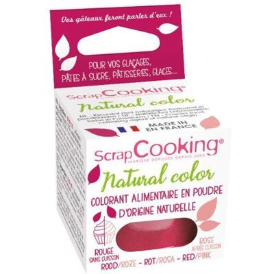 SCRAPCOOKING - Colorant alimentaire naturel rouge - Publicité SCRAPCOOKING - Colorant alimentaire naturel rouge - Publicité