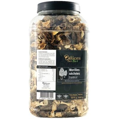 Délices des Bois - Morille traiteur - Pot 500g - Publicité Délices des Bois - Morille traiteur - Pot 500g - Publicité