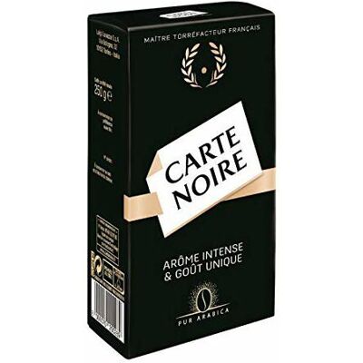 Café Moulu Classique - CARTE NOIRE - Lot de 3 x 250g - Publicité Café Moulu Classique - CARTE NOIRE - Lot de 3 x 250g - Publicité