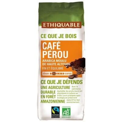 Café du Pérou 500g Ethiquable - Publicité Café du Pérou 500g Ethiquable - Publicité