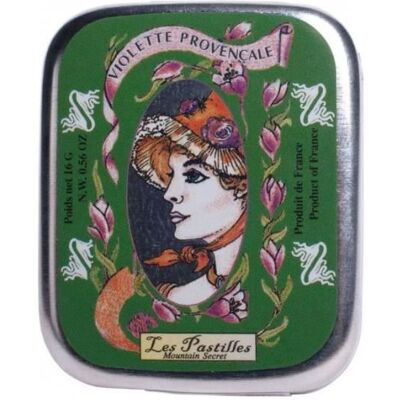 Pastilles Violette provençales au réglisse X 24 - Publicité Pastilles Violette provençales au réglisse X 24 - Publicité