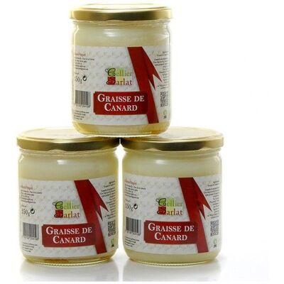CELLIER DU PÉRIGORD Lot de 3 bocaux de graisse de canard 3x340 g soit 1020g - Publicité CELLIER DU PÉRIGORD Lot de 3 bocaux de graisse de canard 3x340 g soit 1020g - Publicité