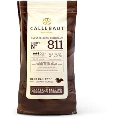 Chocolat noir Callebaut 811Nv 1kg - Chocolat noir - Publicité Chocolat noir Callebaut 811Nv 1kg - Chocolat noir - Publicité