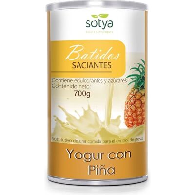 Sotya Shake Minceur Ananas Yaourt - 700 g - Publicité Sotya Shake Minceur Ananas Yaourt - 700 g - Publicité
