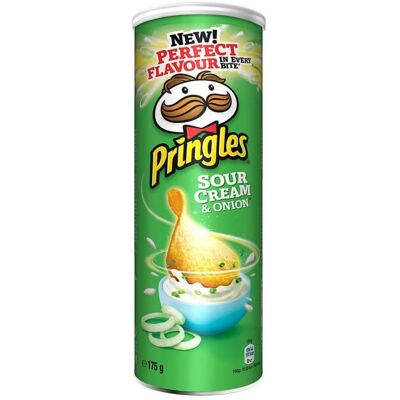 Pringles - Pringles Sour Cream and Onion (6 boîtes) - Publicité Pringles - Pringles Sour Cream and Onion (6 boîtes) - Publicité