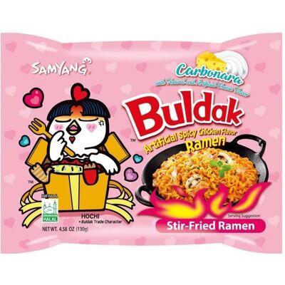 FIMILLA MARKET Nouilles coréennes Samyang Ramen Carbonara Carbo flavor Noodles (lot de 20) - Publicité FIMILLA MARKET Nouilles coréennes Samyang Ramen Carbonara Carbo flavor Noodles (lot de 20) - Publicité