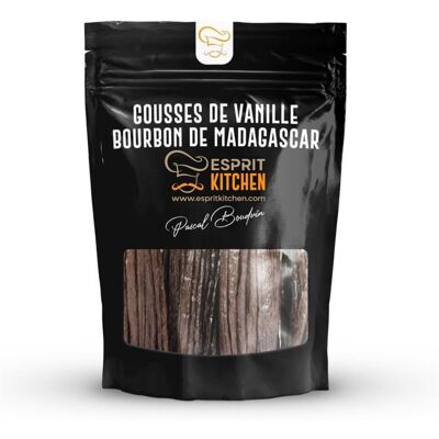 100 g de Gousses de Vanille Bourbon de Madagascar 16 cm – Vanille Gourmet Premium - Publicité 100 g de Gousses de Vanille Bourbon de Madagascar 16 cm – Vanille Gourmet Premium - Publicité
