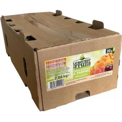 PRO DISTRI 144 barquettes de confiture assortie : prune pêche abricot et fraise - portions individuelles - LE BERGER DES FRUITS - Publicité PRO DISTRI 144 barquettes de confiture assortie : prune pêche abricot et fraise - portions individuelles - LE BERGER DES FRUITS - Publicité