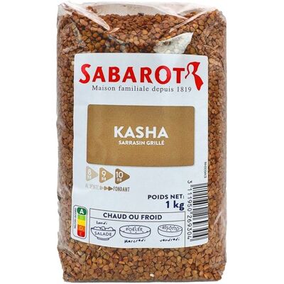 Sarrasin Grille Kasha sachet de 1kg Sabarot - Publicité Sarrasin Grille Kasha sachet de 1kg Sabarot - Publicité