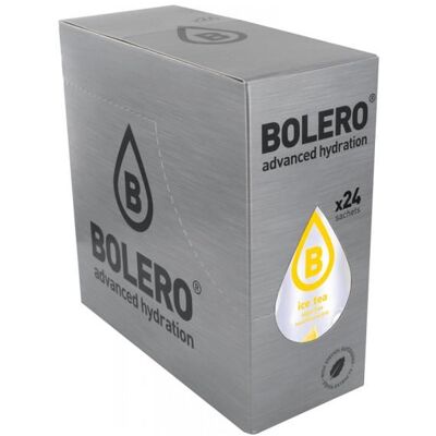 Thé glacé 24x8g Citron Bolero Boisson Energetique pour le Sport - Publicité Thé glacé 24x8g Citron Bolero Boisson Energetique pour le Sport - Publicité