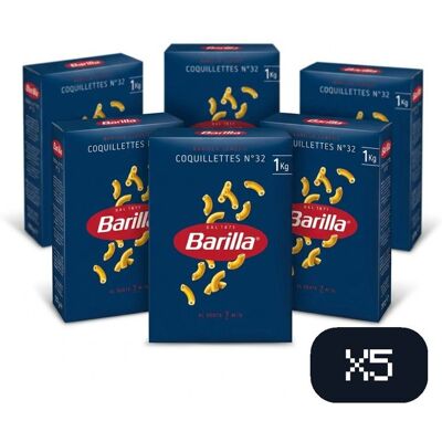 Barilla Capellini n.1 - 1 kg - Pack de 5 - Publicité Barilla Capellini n.1 - 1 kg - Pack de 5 - Publicité