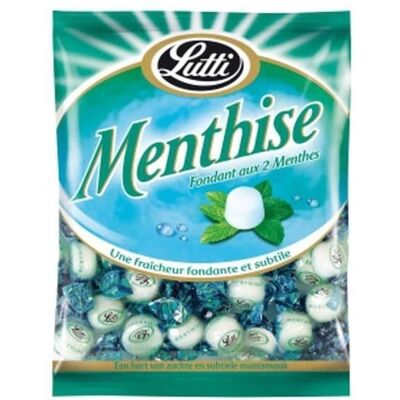 LUTTI Menthise Fondants 2 Menthes 250g - Publicité LUTTI Menthise Fondants 2 Menthes 250g - Publicité