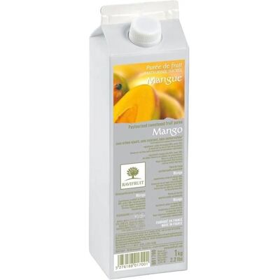 Purée de mangue Ravifruit 1 kg - Publicité Purée de mangue Ravifruit 1 kg - Publicité