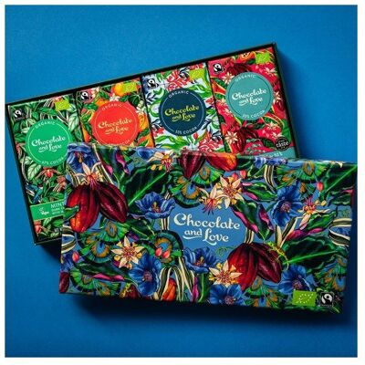 NATURE ET DÉCOUVERTES Confiserie chocolat - Nature & Découvertes : Coffret chocolat noir bio et équitable - Publicité NATURE ET DÉCOUVERTES Confiserie chocolat - Nature & Découvertes : Coffret chocolat noir bio et équitable - Publicité