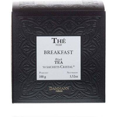 Thé breakfast en sachet - Dammann frères - Publicité Thé breakfast en sachet - Dammann frères - Publicité