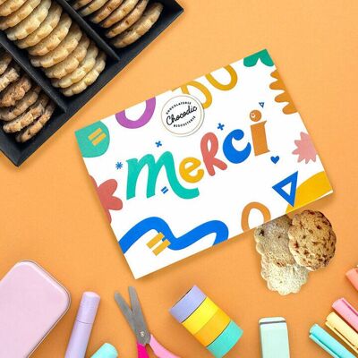 CHOCODIC Coffret Sophia Moyen Modèle Assortiment de Biscuits Collection Merci Maîtresse Maître Atsem Nounou Collègue - Publicité CHOCODIC Coffret Sophia Moyen Modèle Assortiment de Biscuits Collection Merci Maîtresse Maître Atsem Nounou Collègue - Publicité