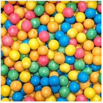 Chewing gum Crazy Gummy balls sachet de 1 kg - Publicité Chewing gum Crazy Gummy balls sachet de 1 kg - Publicité