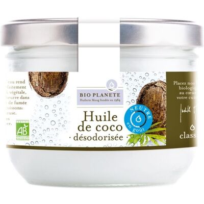 BIO PLANÈTE - Huile de coco désodorisée 400 ml - Publicité BIO PLANÈTE - Huile de coco désodorisée 400 ml - Publicité