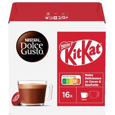 Nescafé KitKat - 48 Capsules pour Dolce Gusto - Publicité Nescafé KitKat - 48 Capsules pour Dolce Gusto - Publicité