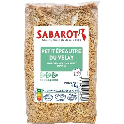 Petit épeautre du velay sachet de 1kg Sabarot - Publicité Petit épeautre du velay sachet de 1kg Sabarot - Publicité