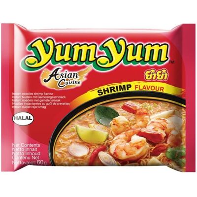 FIMILLA MARKET Nouilles chinoises YumYum aux Crevettes (lot de 20) - Publicité FIMILLA MARKET Nouilles chinoises YumYum aux Crevettes (lot de 20) - Publicité