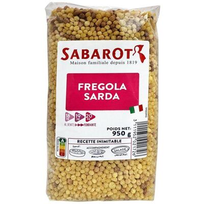 Fregola sarda - Sabarot - sachet 950g - Publicité Fregola sarda - Sabarot - sachet 950g - Publicité