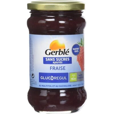 POCOCO Sans Sucres Ajoutés Confiture Sans Sucre à la Fraise Riche en Fibres Au Maltitol 320 g 185448 - Publicité POCOCO Sans Sucres Ajoutés Confiture Sans Sucre à la Fraise Riche en Fibres Au Maltitol 320 g 185448 - Publicité