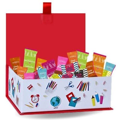 PRO DISTRI Coffret garni dun Assortiment de 60 biscuits et croustilles MONBANA Cadeau pour remercier les MaîtressesATSEM & Nounous - Publicité PRO DISTRI Coffret garni dun Assortiment de 60 biscuits et croustilles MONBANA Cadeau pour remercier les MaîtressesATSEM & Nounous - Publicité