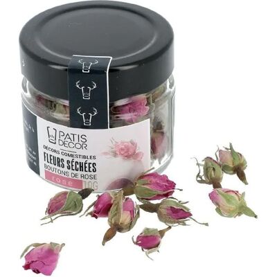 PATISDECOR CAKE DECORATION Fleurs séchées de roses roses 10 g - Publicité PATISDECOR CAKE DECORATION Fleurs séchées de roses roses 10 g - Publicité