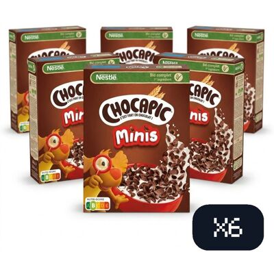 Nestle Nestlé Chocapic Minis chocolat - 310 g - Pack de 6 - Publicité Nestle Nestlé Chocapic Minis chocolat - 310 g - Pack de 6 - Publicité