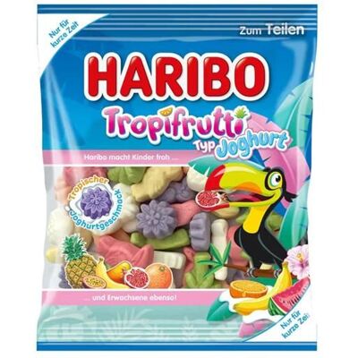 Bonbons Haribo tropifrutti sachet de 160 g - Publicité Bonbons Haribo tropifrutti sachet de 160 g - Publicité