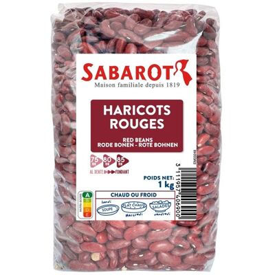 Haricots rouges sachet de 1kg Sabarot - Publicité Haricots rouges sachet de 1kg Sabarot - Publicité