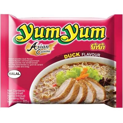 FIMILLA MARKET Nouilles instantanées YumYum au Canard (lot de 20) - Publicité FIMILLA MARKET Nouilles instantanées YumYum au Canard (lot de 20) - Publicité