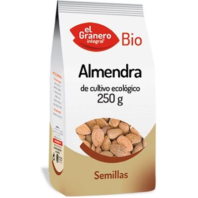 Amandes Biologiques El Granero Integral - 250g - Noix Naturelles - Publicité Amandes Biologiques El Granero Integral - 250g - Noix Naturelles - Publicité