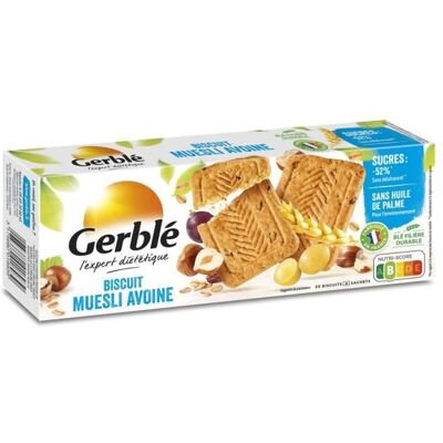 GERBLE Biscuits au muesli et avoine - 290 g - Publicité GERBLE Biscuits au muesli et avoine - 290 g - Publicité
