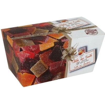 LUCIEN GEORGELIN Ballotin de pâtes de fruits - 6 parfums - 300 g - Publicité LUCIEN GEORGELIN Ballotin de pâtes de fruits - 6 parfums - 300 g - Publicité
