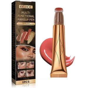 Bâton de Fard à Joues Liquide Bâton Surligneur Blush Maquillage 3 en 1 Cheek Liquid Blush Blush Crème pour les Joues Blanc - Publicité Bâton de Fard à Joues Liquide Bâton Surligneur Blush Maquillage 3 en 1 Cheek Liquid Blush Blush Crème pour les Joues Blanc - Publicité