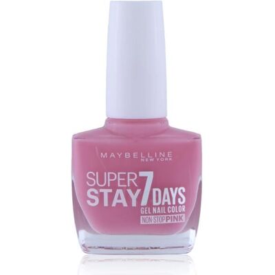 Vernis à ongles Maybelline Super Stay 7 Days Pink Gloss - Publicité Vernis à ongles Maybelline Super Stay 7 Days Pink Gloss - Publicité