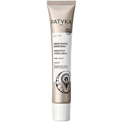 Hydratant teinté Perfecteur Glow de Patyka - Or 40ml - Publicité Hydratant teinté Perfecteur Glow de Patyka - Or 40ml - Publicité