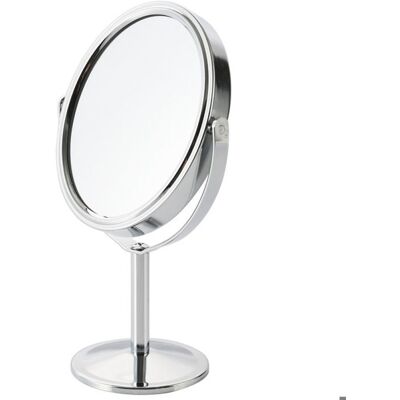 Miroir de maquillage miroir de maquillage miroir de table avec compartiment grossissant pivotant double face & 360 ° pour le - Publicité Miroir de maquillage miroir de maquillage miroir de table avec compartiment grossissant pivotant double face & 360 ° pour le - Publicité