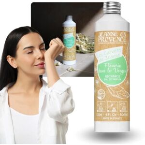 Eau de parfum - JEANNE EN PROVENCE - Flanerie dans Le Verger - 120ml - Rechargeable - Florale - Publicité Eau de parfum - JEANNE EN PROVENCE - Flanerie dans Le Verger - 120ml - Rechargeable - Florale - Publicité